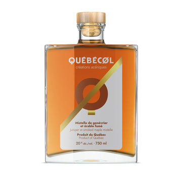 Québécøl - Mistelle de genévrier et érable fumé "Gin Réduit"